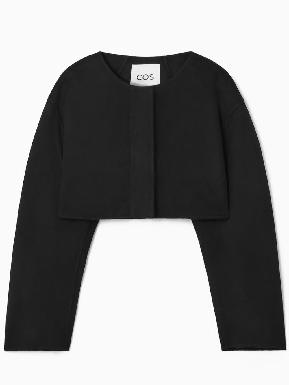 COS CROPPED DOUBLE-FACED HYBRID JACKET